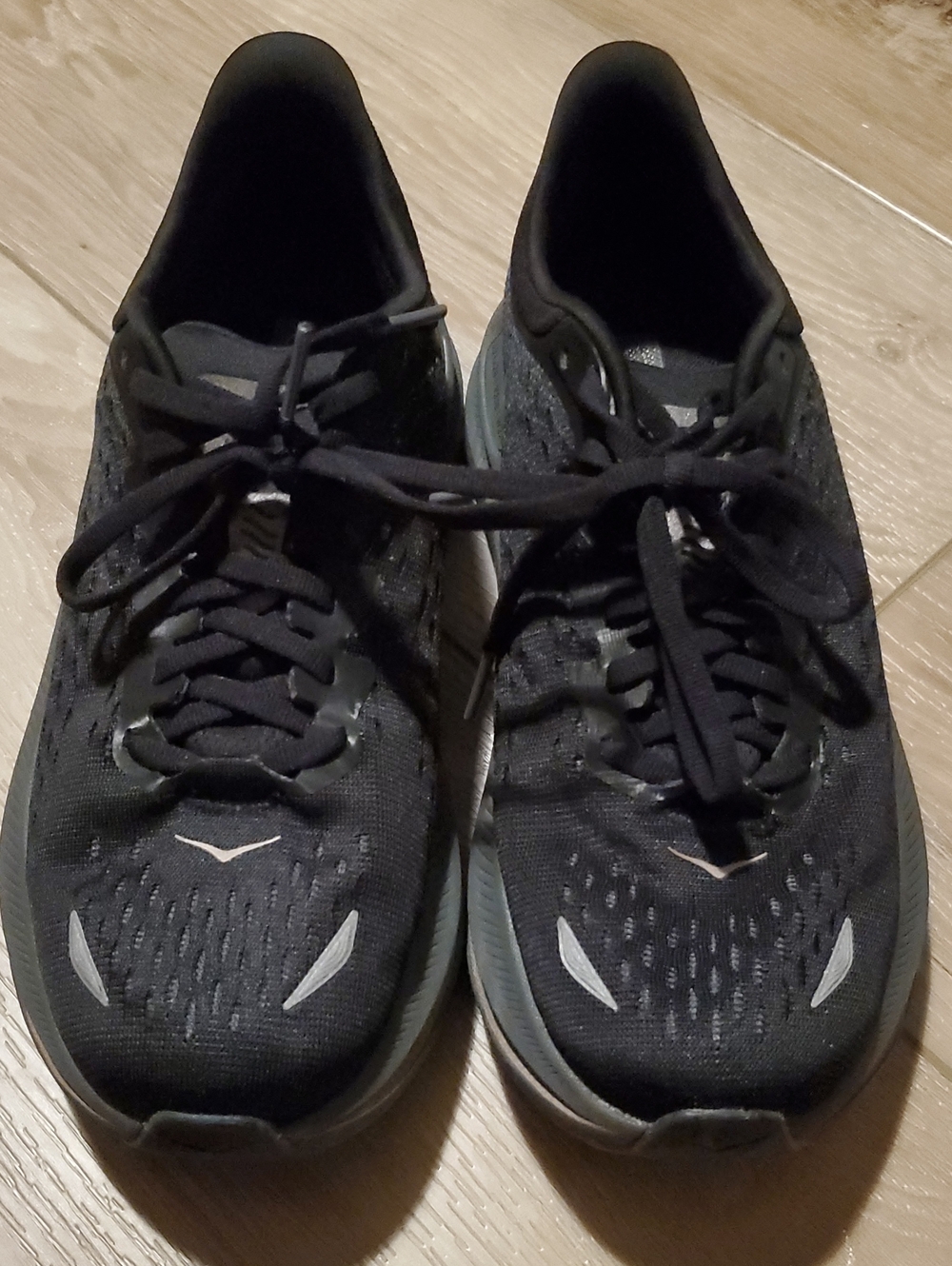 NWOT Hoka Women's Black Gray and Copper Kawana Running Shoes 7